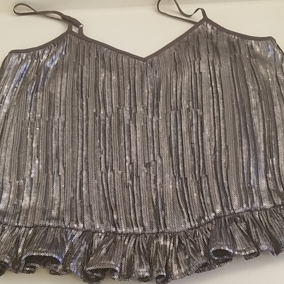 NWT Anthropologie Amelie Sequin Camisole Sz 6, 14 - Picture 3 of 10